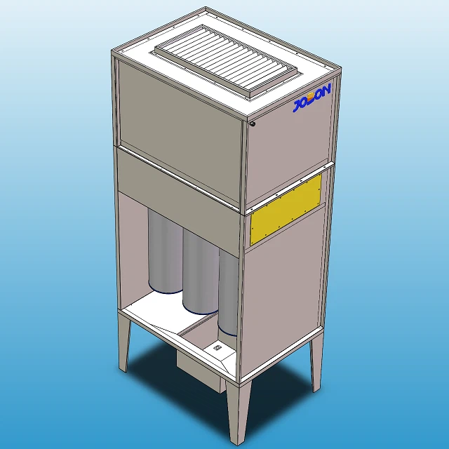 Σύστημα ανάκτησης σκόνης σε εσωτερικούς χώρους ενός σταδίου