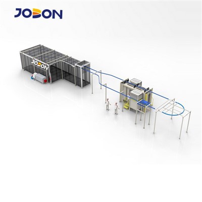 Automatic Chain Moving Semi-automatic Coating Line